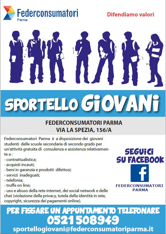 Al momento stai visualizzando Federconsumatori Parma: apertura di un nuovo sportello dedicato ai giovani