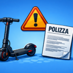 Monopattini elettrici: dal 16 maggio scatta obbligo di targa e assicurazione.  Per chi non si adegua multe fino a 400 euro