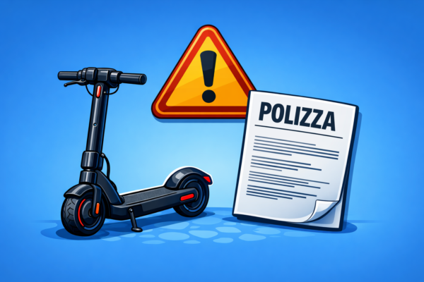 Monopattini elettrici: dal 16 maggio scatta obbligo di targa e assicurazione. Per chi non si adegua multe fino a 400 euro